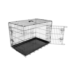 LEOPET GABBIA IN FERRO PIEGHEVOLE PER CANI XL 107X71X77h cm