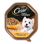 CESAR RICETTE CAMPAGNA POLLO VERDURE PREZZEMOLO GR 150