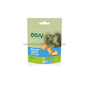 Oasy snack cane biscotti ripieni per cuccioli 70 gr