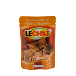 LECHAT CAT BOCCONI POLLO E TACCHINO BUSTA GR 100