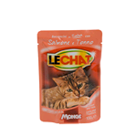 LECHAT CAT BOCCONI SALMONE E TONNO IN SALSA BUSTA GR 100