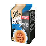 SHEBA SOUP CLASSIC FILETTI DI TONNO 4X40 GR