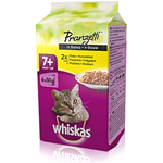 WHISKAS PRANZETTI SALSA 7+ POLLO-TACCHINO 6 X GR 50