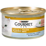 GOURMET GOLD MOUSSE PESCE DELL'OCEANO GR 85