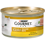 GOURMET GOLD MOUSSE POLLO GR 85