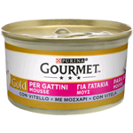 GOURMET GOLD MOUSSE GATTINI VITELLO GR 85