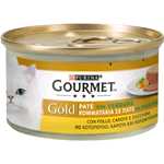 GOURMET GOLD PATE POLLO CAROTE ZUCCHINE GR 85