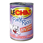 LECHAT CAT PATE' ORATA E PESCE BIANCO LATTINA GR 400