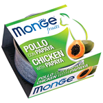 MONGE CAT LATTINA FRUIT POLLO CON PAPAYA GR 80