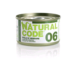 NATURAL CODE 06 POLLO E VERDURE GR 85