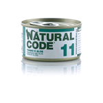 NATURAL CODE 11 TONNO E ALOE GR 85