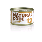 NATURAL CODE 12 TONNO E MANZO GR 85