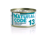 NATURAL CODE 13 TONNO E FORMAGGIO GR 85