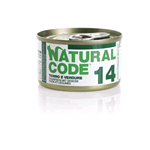 NATURAL CODE 14 TONNO E VERDURE GR 85