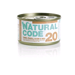 NATURAL CODE 20 TONNO FAGIOLIALGHE RISO GR 85