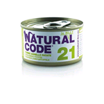 NATURAL CODE 21 TONNO AGNELLO E PATATE  IN JELLY GR 85