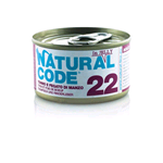 NATURAL CODE 22 TONNO E FEGATO DI MANZO IN JELLY GR 85