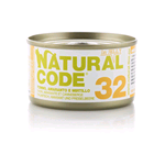 NATURAL CODE 32 TONNO AMARANTO E MIRTILLO IN JELLY 85 GR