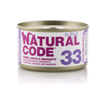 NATURAL CODE 33 TONNO ORATA AMARANTO IN JELLY 85 GR