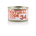 NATURAL CODE 34 TONNO KIWI IN JELLY 85 GR