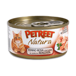 PETREET A02 NATURA TONNO E SURIMI GR 70