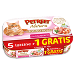 PETREET A03 MULTIPACK NATURA TONNO ROSA GAMBERETTI GR 70 PZ 6