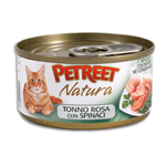 PETREET A14 NATURA TONNO ROSA E SPINACI GR 70