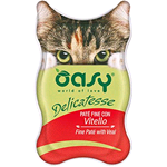 OASY CAT DELICATESSE VITELLO GR 85