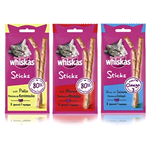 WHISKAS STICKS MANZO PZ 3 GR 18