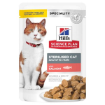 HILL'S CAT ADULT STERILISED SALMONE BUSTA GR 85