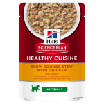 HILL'S CAT CUISINE KITTEN POLLO STEW BUSTA GR 80